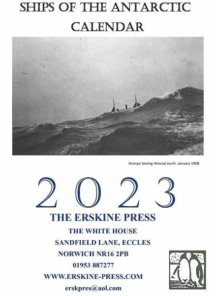 Ships of the Antarctic calendar 2023